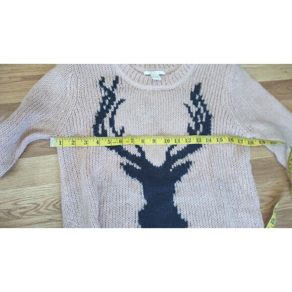 Forever 21 | Tan Black Deer Sweater Size Large - Picture 5 of 6